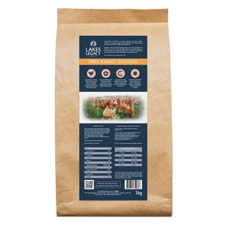Lakes Legacy High Protein Dog Food - Free Range Chicken