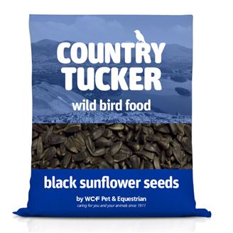 WCF Country Tucker Black Sunflower Seeds Wild Bird Food